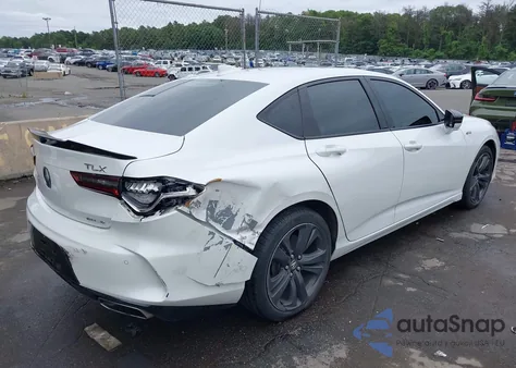 2021 Acura Tlx A-Spec Package from USA, damaged, VIN 19UUB6F59MA003398